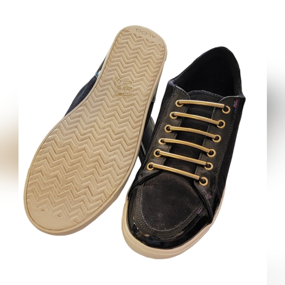 ALDO Gimello Gold Bar Sneakers - Picture 12 of 12
